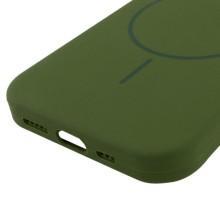 Чохол Silicone Case Full Protective (AA) NO LOGO with MagSafe для Apple iPhone 11 Pro (5.8") – Зелений