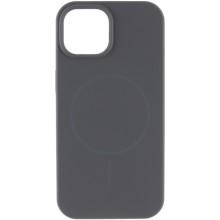 Чохол Silicone Case Full Protective (AA) NO LOGO with MagSafe для Apple iPhone 11 Pro (5.8") – Сірий
