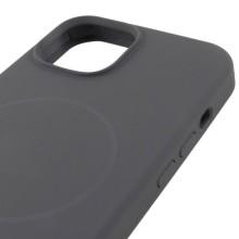 Чохол Silicone Case Full Protective (AA) NO LOGO with MagSafe для Apple iPhone 11 Pro (5.8") – Сірий