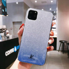 TPU+Glass чехол Swarovski для Apple iPhone 11 Pro (5.8") – Синий