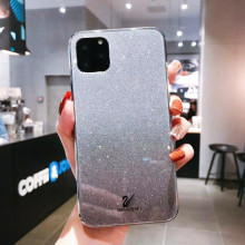 TPU+Glass чехол Swarovski для Apple iPhone 11 Pro (5.8") – Черный