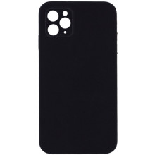 Чехол Silicone Case Square Full Camera Protective (AA) NOLOGO для Apple iPhone 11 Pro (5.8") – Черный