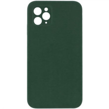 Чехол Silicone Case Square Full Camera Protective (AA) NOLOGO для Apple iPhone 11 Pro (5.8") – Зеленый