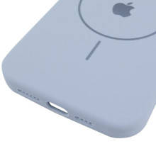 Чохол Silicone Case Full Protective (AA) V2 with MagSafe для Apple iPhone 11 Pro (5.8") – Блакитний