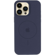 Чохол Silicone Case Full Protective (AA) V2 with MagSafe для Apple iPhone 11 Pro (5.8") – Темно-синій