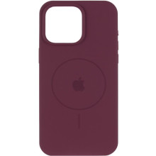 Чохол Silicone Case Full Protective (AA) V2 with MagSafe для Apple iPhone 11 Pro (5.8") – Бордовий