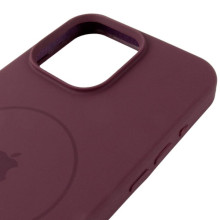 Чохол Silicone Case Full Protective (AA) V2 with MagSafe для Apple iPhone 11 Pro (5.8") – Бордовий