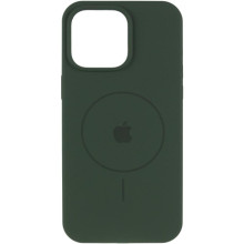 Чохол Silicone Case Full Protective (AA) V2 with MagSafe для Apple iPhone 11 Pro (5.8") – Зелений
