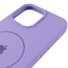 Чохол Silicone Case Full Protective (AA) V2 with MagSafe для Apple iPhone 11 Pro (5.8") – Бузковий