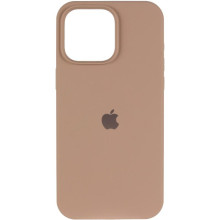 Чохол Silicone Case (AA) Logo with MagSafe для Apple iPhone 11 Pro (5.8") – Бежевий