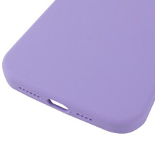 Чохол Silicone Case (AA) Logo with MagSafe для Apple iPhone 11 Pro (5.8") – Бузковий