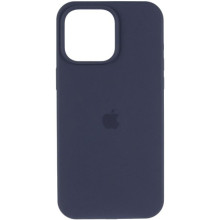 Чохол Silicone Case (AA) Logo with MagSafe для Apple iPhone 11 Pro (5.8") – Темно-синій