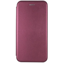 Кожаный чехол-книжка Classy для Apple iPhone 11 Pro (5.8") – Бордовый
