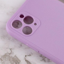Силиконовый чехол Candy Full Camera для Apple iPhone 11 Pro (5.8") – Сиреневый