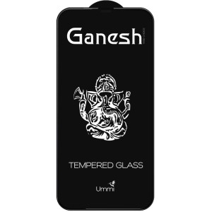 Защитное стекло Ganesh (Full Cover) для Apple iPhone 11 Pro / X / XS (5.8") – Черный