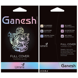 Защитное стекло Ganesh (Full Cover) для Apple iPhone 11 Pro / X / XS (5.8") – Черный