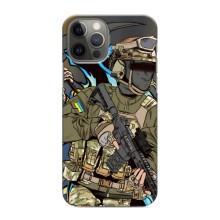 Чехлы с картинкой ЗСУ для iPhone 11 Pro (AlphaPrint) – Воин ВСУ