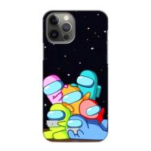 Чохли Амонг Ас для iPhone 11 Pro (AlphaPrint) (Скіни в космосі)