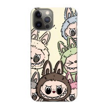 Чохол з Лабубу на iPhone 11 Pro (Колаж Лабубу)