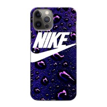 Чехол с логотипом Найк на iPhone 11 Pro – Найк на фиолетовом