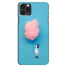 Дівчачий Чохол для iPhone 11 Pro (Дівчинка з хмаринкою)
