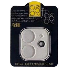 Защитное стекло на камеру Full Block (тех.пак) для Apple iPhone 11 (6.1")