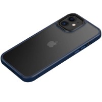 TPU+PC чехол Metal Buttons для Apple iPhone 11 (6.1") – Синий