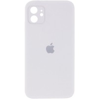 Чехол Silicone Case Square Full Camera Protective (AA) для Apple iPhone 11 (6.1") – Белый