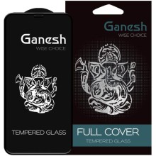 Захисне скло Ganesh (Full Cover) для Apple iPhone 11 / XR (6.1") – Чорний