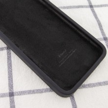 Чехол Silicone Case Square Full Camera Protective (AA) для Apple iPhone 11 (6.1") – Черный