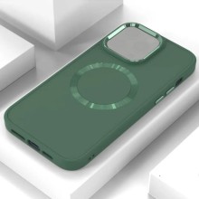 TPU чохол Bonbon Metal Style with MagSafe для Apple iPhone 11 (6.1") – Зелений