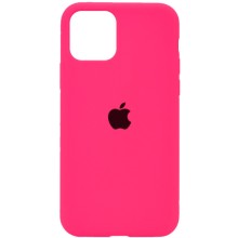 Чохол Silicone Case Full Protective (AA) для Apple iPhone 11 (6.1") (Рожевий)
