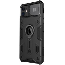 TPU+PC чохол Nillkin CamShield Armor (шторка на камеру) для Apple iPhone 11 (6.1") – Чорний