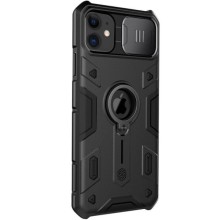 TPU+PC чохол Nillkin CamShield Armor (шторка на камеру) для Apple iPhone 11 (6.1") – Чорний