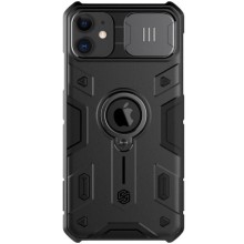 TPU+PC чохол Nillkin CamShield Armor (шторка на камеру) для Apple iPhone 11 (6.1") – Чорний