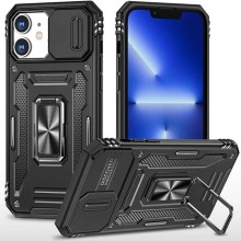 Ударостійкий чохол Camshield Army Ring для Apple iPhone 11 (6.1") – Чорний