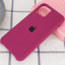 Чехол Silicone Case (AA) для Apple iPhone 11 (6.1") – Бордовый