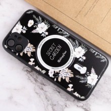 TPU+PC чехол Secret Garden with MagSafe для Apple iPhone 11 (6.1") – Black