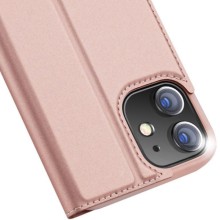 Чохол-книжка Dux Ducis з кишенею для візиток для Apple iPhone 11 (6.1") – Rose Gold