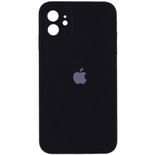 Чехол Silicone Case Square Full Camera Protective (AA) для Apple iPhone 11 (6.1") – Черный