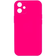 Silicone Case Square Full Camera Protective (AA) NOLOGO для Apple iPhone 11 (6.1") – Розовый