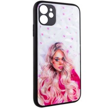 TPU+PC чохол Prisma Ladies для Apple iPhone 11 (6.1") (Рожевий)