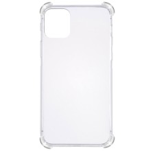 TPU чохол GETMAN Ease logo посилені кути для Apple iPhone 11 (6.1") – Прозорий