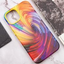 Шкіряний чохол Colour Splash для Apple iPhone 11 (6.1") – Помаранчевий