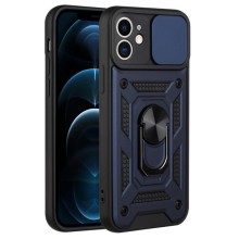 Ударостійкий чохол Camshield Serge Ring для Apple iPhone 11 (6.1") – Синій