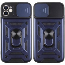 Ударостійкий чохол Camshield Serge Ring для Apple iPhone 11 (6.1") – Синій
