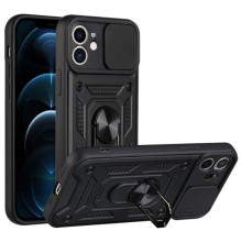 Ударостійкий чохол Camshield Serge Ring для Apple iPhone 11 (6.1") – Чорний