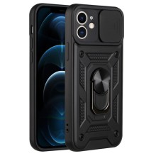 Ударостійкий чохол Camshield Serge Ring для Apple iPhone 11 (6.1") – Чорний