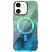 Чохол TPU Shiny Mountain (MagFit) для Apple iPhone 11 (6.1") – Зелений