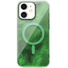 Чохол TPU Shiny Mountain (MagFit) для Apple iPhone 11 (6.1") – Зелений